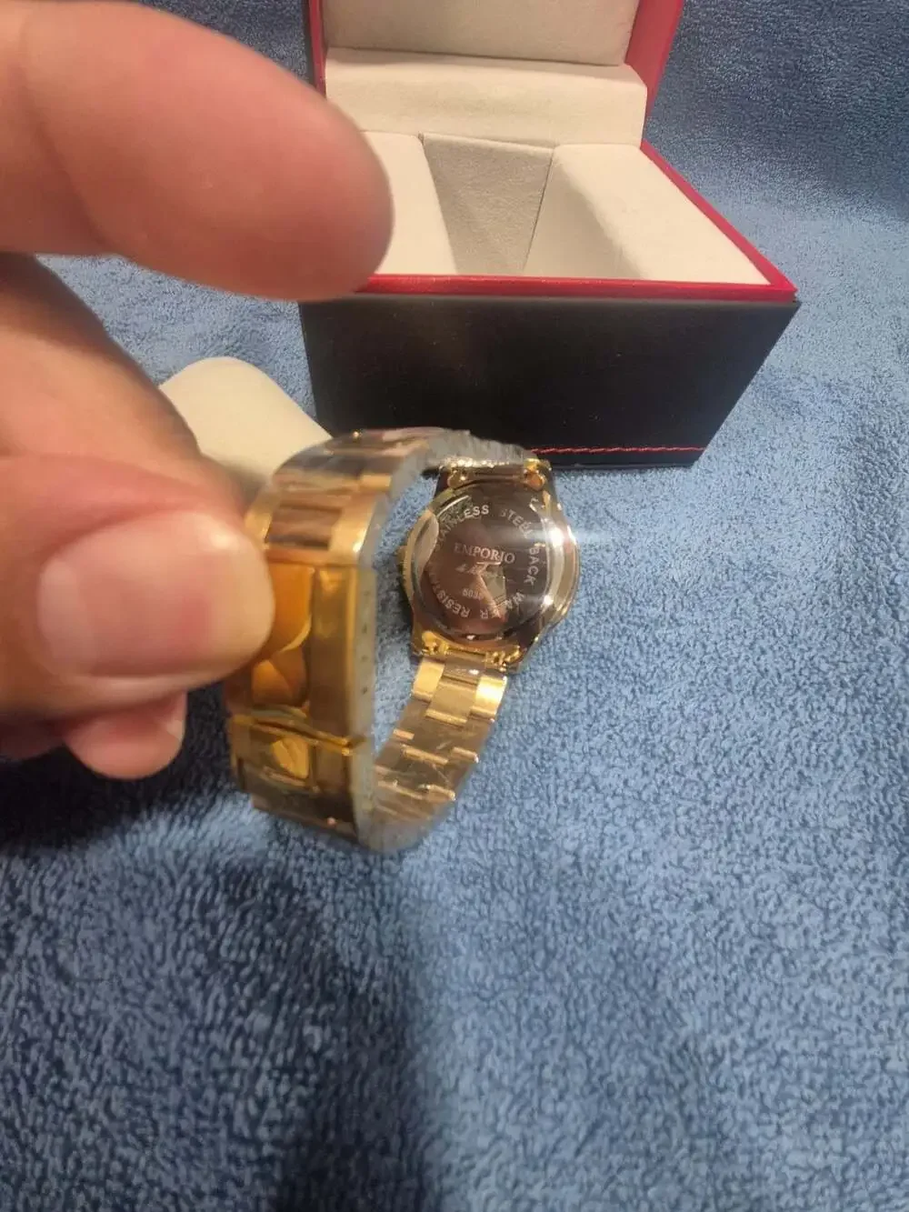 Emporio di Milano Limited Edition Gold Tone Men's Watch.